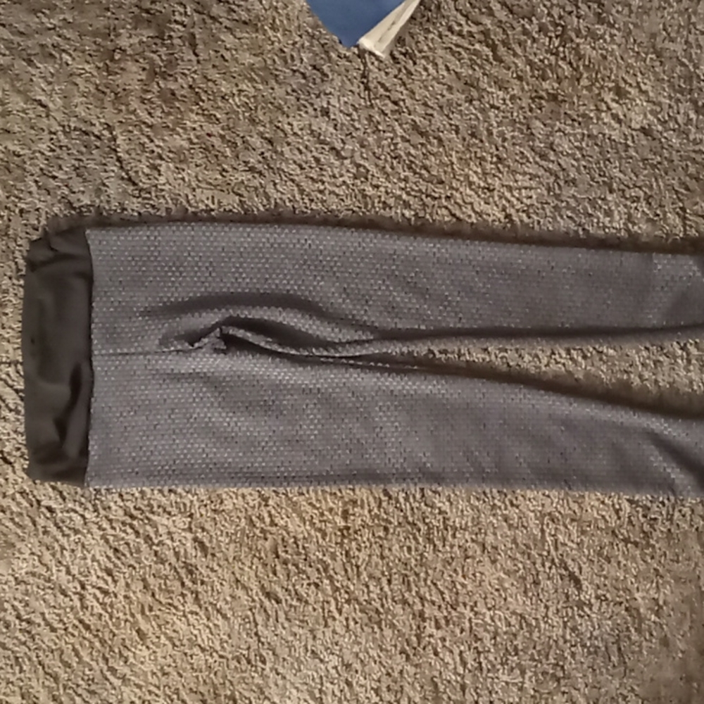 What they say the tik tok pants size small Grey and black